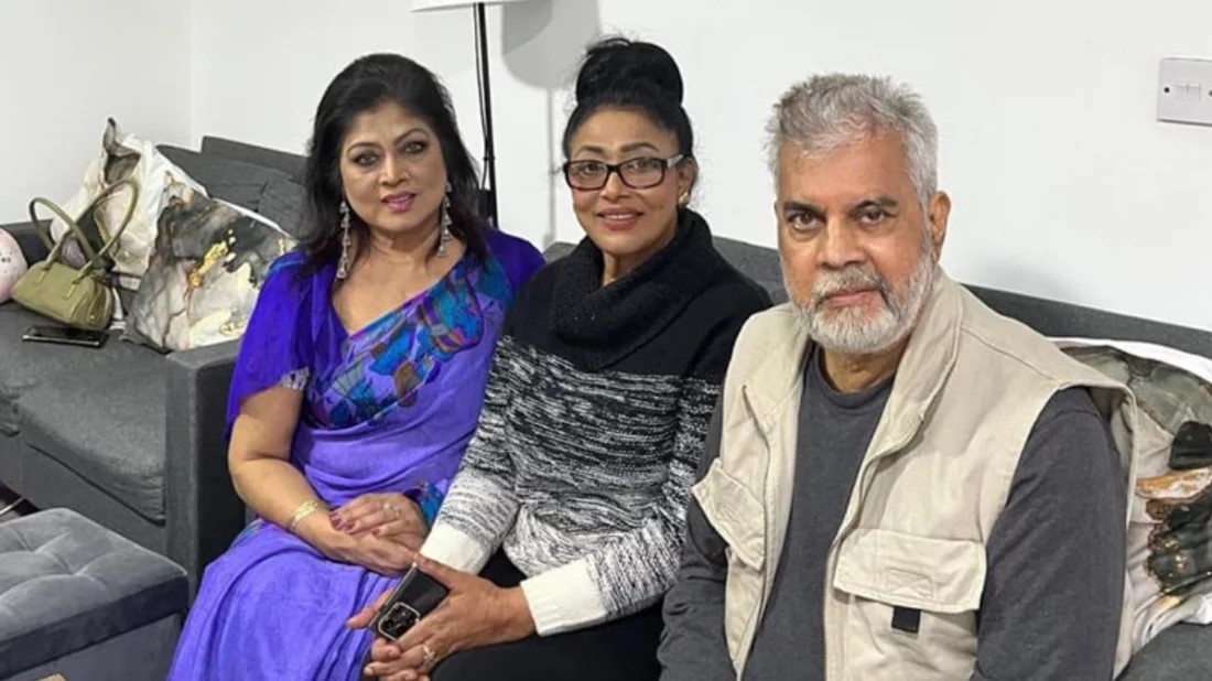 লন্ডনে অসুস্থ ইলিয়াস কাঞ্চনকে দেখতে গেলেন রোজিনা